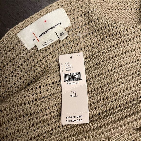 Anthropologie - shurg sweater cream one size - Picture 4 of 5